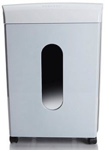 Embassy white 12-sheet micro-cut paper shredder