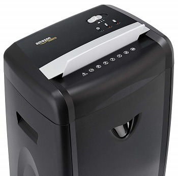 Amazonbasics 12-Sheet Paper, CD, And Credit Card Shredder review