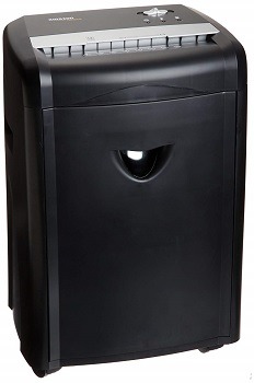 Amazonbasics 12-Sheet Paper, CD, And Credit Card Shredder