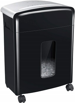 Bonsaii C221-B, 12-Sheet Micro-Cut Paper Shredder