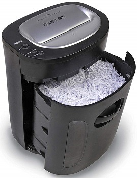 thumbnail image 2 of Royal 95001G 126X Crosscut Paper Shredder - 12-Sheet Capacity, Credit Card Shredder, 5-Gal Bin 2 of 4
