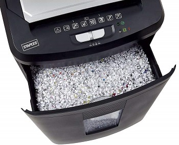 Staples 100-Sheet Micro-Cut Shredder review