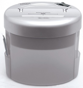 Aurora AS420C Desktop-Style Cross-Cut Paper Shredder review