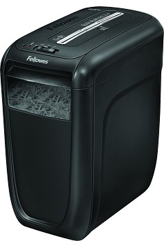 Fellowes Powershred 60CS 10-Sheet Cross-Cut Paper And Credit Card Shredder