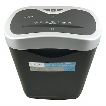 Omnitech Paper Shredder 7 Sheets Model review