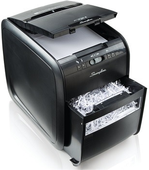 Swingline Stack And Shred 80x Hands-Free Shredder